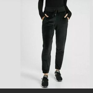 ATHLETA Womens Double Cozy Karma Recover Jogger Large-tall Black